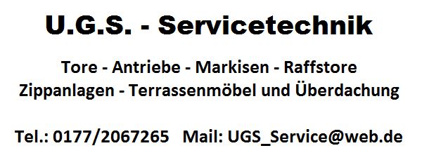 UGS Servicetechnik - Werbepartner des TuS Linter